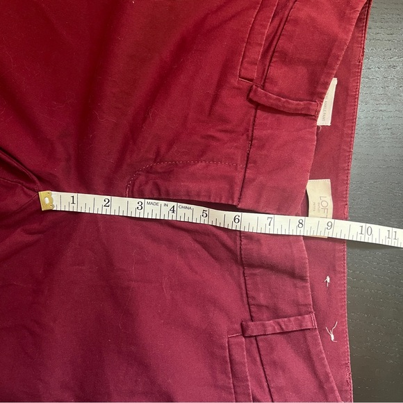 LOFT Original Ankle Slim Pants Business Casual Work Office Chinos Trousers 2P - Picture 5 of 6